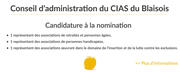 Conseil d’administration du CIAS du Blaisois
