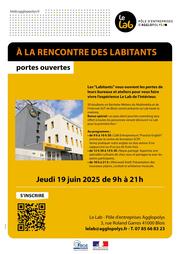 Portes Ouvertes - À la rencontre des Labitants - Jeudi 19 juin 2025 9h-21h