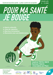 Atelier pour enfants « pour ma santé, je bouge ! » : inscrivez-vous !