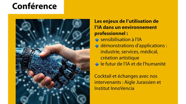 Conférence « Quel chemin pour une utilisation éthique de l’IA ? » - Jeudi 27 nov. 2025 - 17h30-19h30